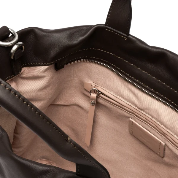 Donna GIANNI CHIARINI Borsa Duna in pelle e lana Col.