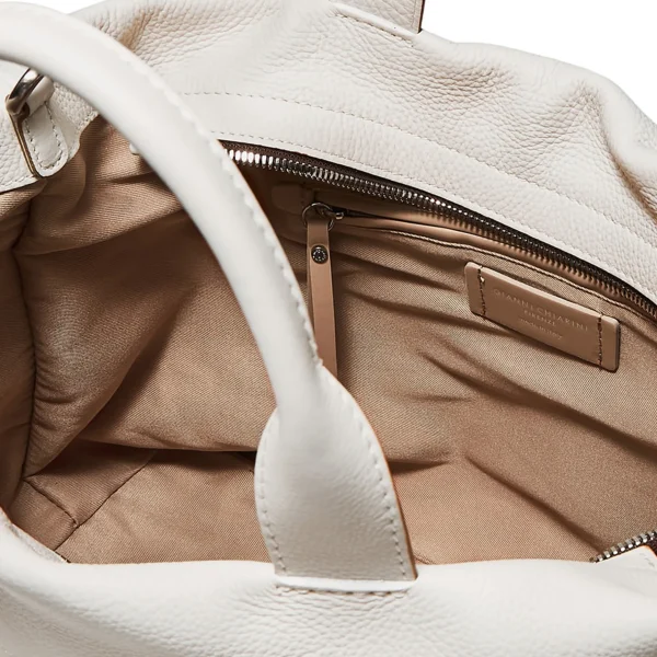 Donna GIANNI CHIARINI Borsa Duna in pelle e tessuto Col.