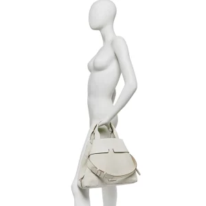 Donna GIANNI CHIARINI Borsa Duna in pelle e tessuto Col.