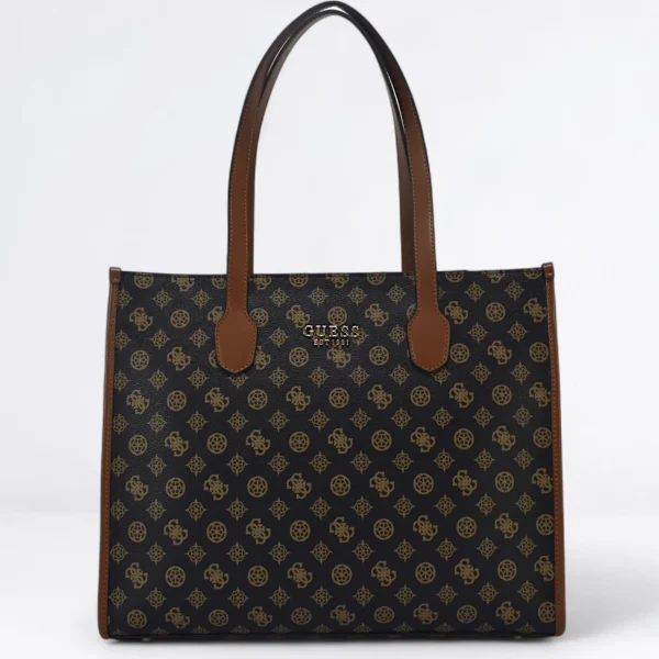Donna GUESS Borsa shopping Col. Marrone