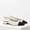 Donna FRANCESCO BRUNELLI Chanel basso in Pelle Col.