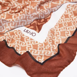 Donna LIU JO Foulard grafica logo a catena