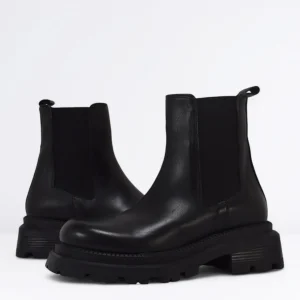 Donna ALBANO Polacco beatles in pelle Col.