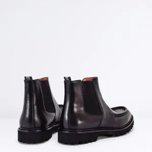 Uomo ROSSI Polacco Chelsea in Pelle Col.