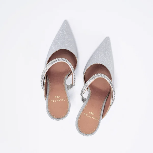 Donna CHANTAL Sabot scalzato in glitter Col.