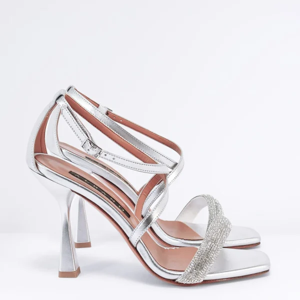 Donna ALBANO Sandalo Alto Strass Col.