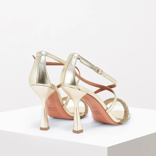 Donna ALBANO Sandalo Alto Strass Col.