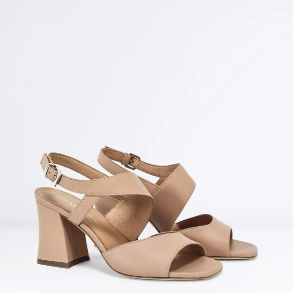 Donna GIANMARCO SORELLI Sandalo in pelle Col.