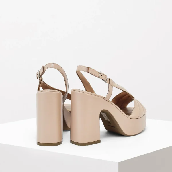 Donna GIANMARCO SORELLI Sandalo in pelle Col.