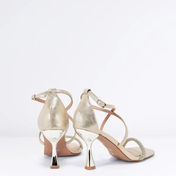 Donna EXu00c8 Sandalo strass Col.