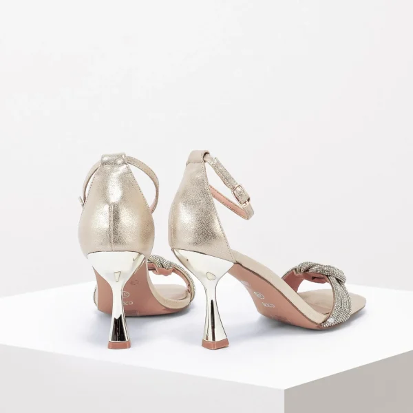 Donna EXu00c8 Sandalo strass Col.