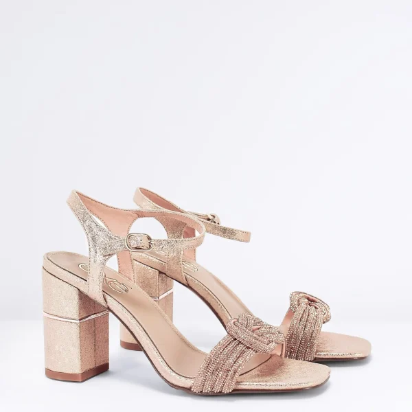 Donna EXu00c8 Sandalo strass Col.
