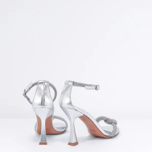 Donna ALBANO Sandalo strass in Pelle Col.