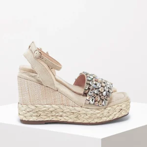 Donna ALMA BLUE Snadalo Zeppa con pietre Col.