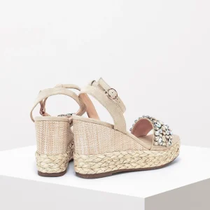 Donna ALMA BLUE Snadalo Zeppa con pietre Col.