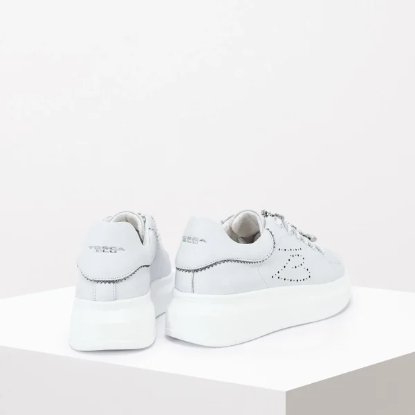 Donna TOSCA BLU Sneaker Blues in pelle Col.