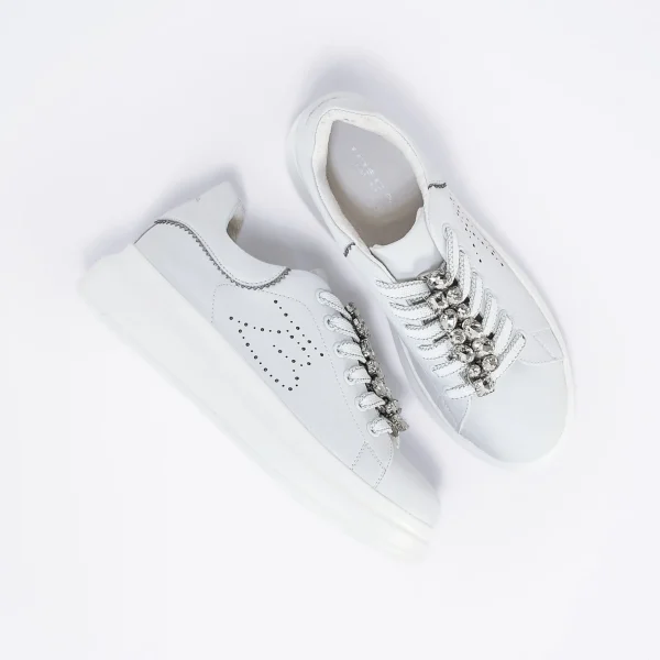 Donna TOSCA BLU Sneaker Blues in pelle Col.