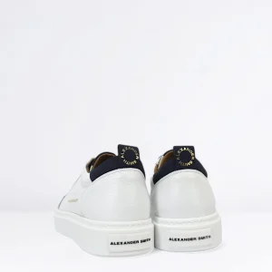 Uomo ALEXANDER SMITH Sneaker Bond in pelle Col. Blu