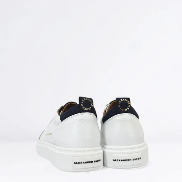 Uomo ALEXANDER SMITH Sneaker Bond in pelle Col. Blu