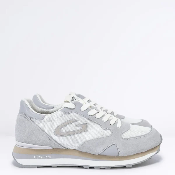 Uomo ALBERTO GUARDIANI Sneaker in Camoscio Col.