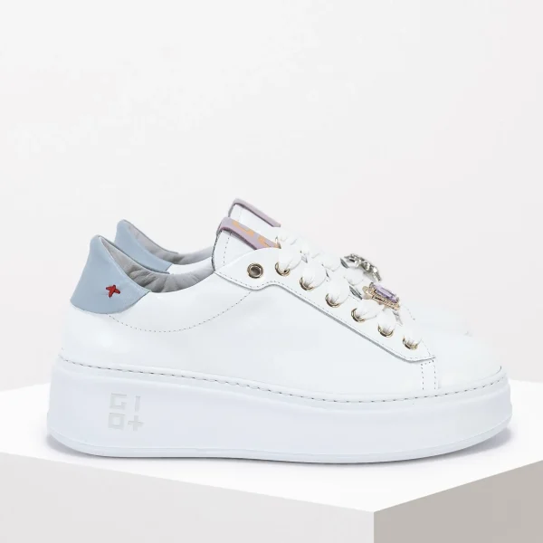 Donna GIO+ Sneaker in pelle Col.