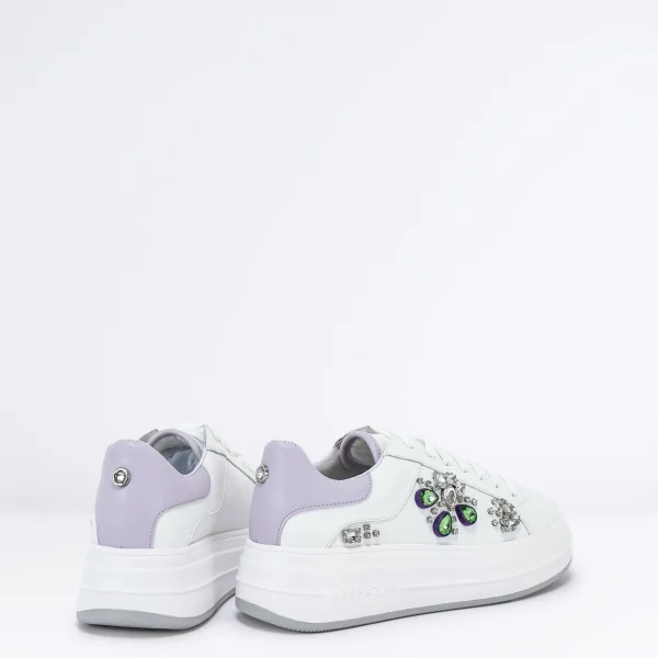 Donna APEPAZZA Sneaker in Pelle Col. Bianco