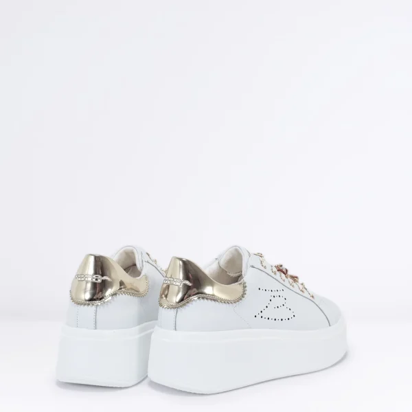 Donna TOSCA BLU Sneaker in pelle Col.