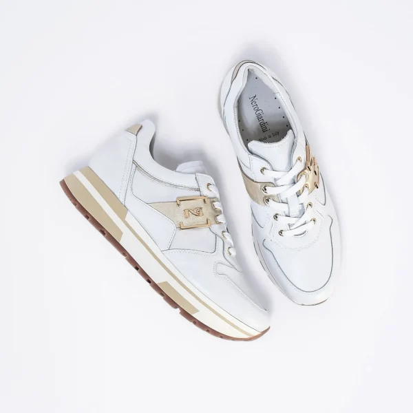 Donna NERO GIARDINI Sneaker in Pelle Col.