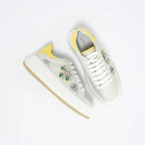 Donna APEPAZZA Sneaker in Pelle Col. Bianco