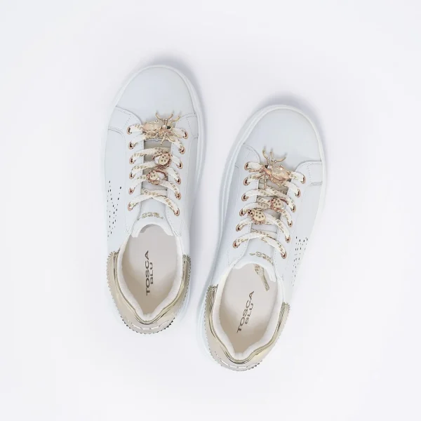 Donna TOSCA BLU Sneaker in pelle Col.