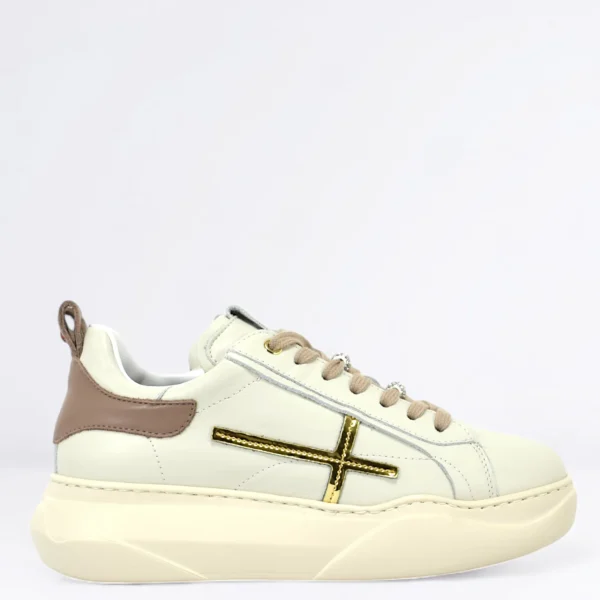 Donna GIO+ Sneaker in pelle Col.