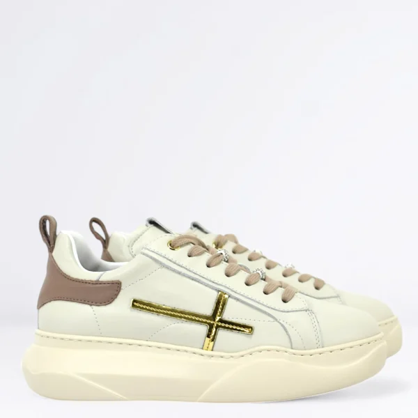 Donna GIO+ Sneaker in pelle Col.