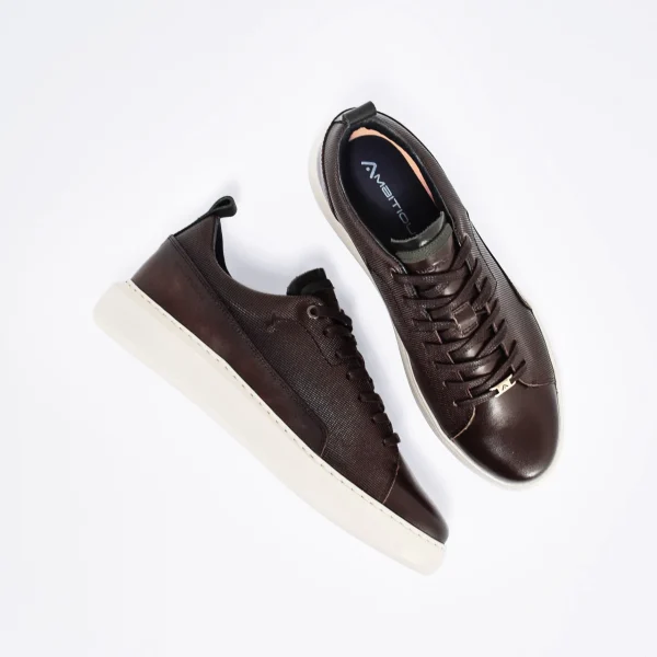 Uomo AMBITIOUS Sneaker in Pelle Col.