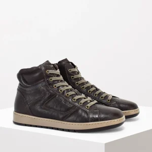 Uomo NERO GIARDINI Sneaker in Pelle Col. T. di Moro