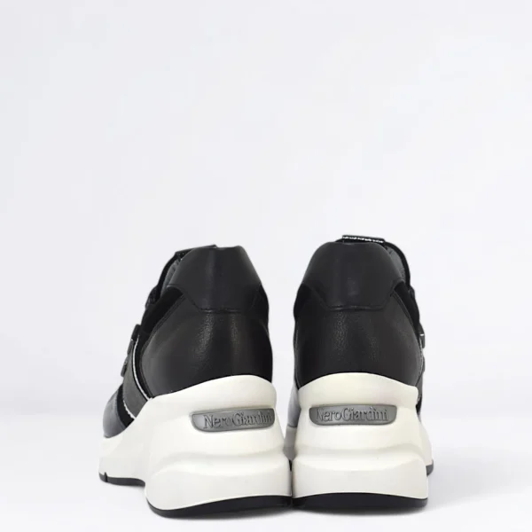 Donna NERO GIARDINI Sneaker Zeppa Col.