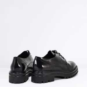 Donna VSL Stringata derby in pelle Col.