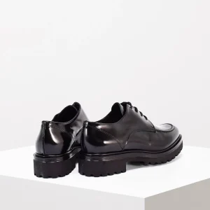 Donna VSL Stringata in Pelle Col.