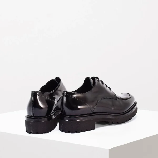 Donna VSL Stringata in Pelle Col.