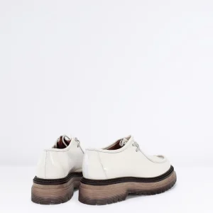 Donna CHAMP DE FLEURS Stringata in pelle naplak Col.