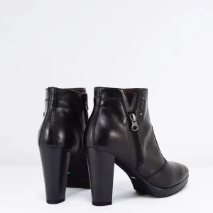 Donna NERO GIARDINI Tronchetto in pelle Col.